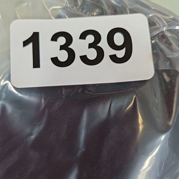 Larry Levine Sport Capri Sz 8 black lace insert lined linen rayon - Picture 9 of 10